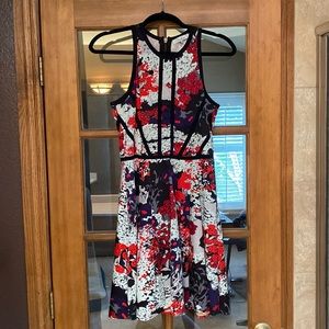 Parker Skater Dress with Key Hole Back